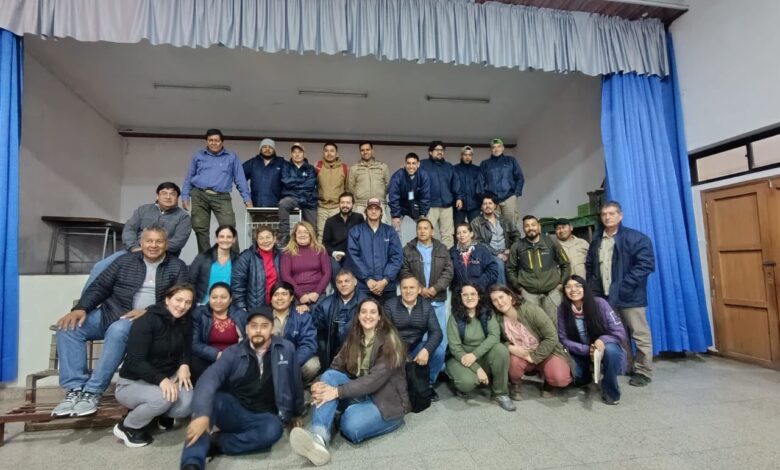 La capacitación realizada en Salvador Mazza.
