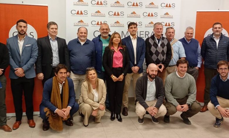 Comisión Directiva de la Cámara de Minería de Salta. Foto: RR SS