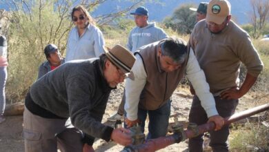 Se realizaron tareas de mantenimiento, se evaluó la capacidad de extracción y se ajustaron aspectos vinculados al sistema de bombeo. Foto: RR SS