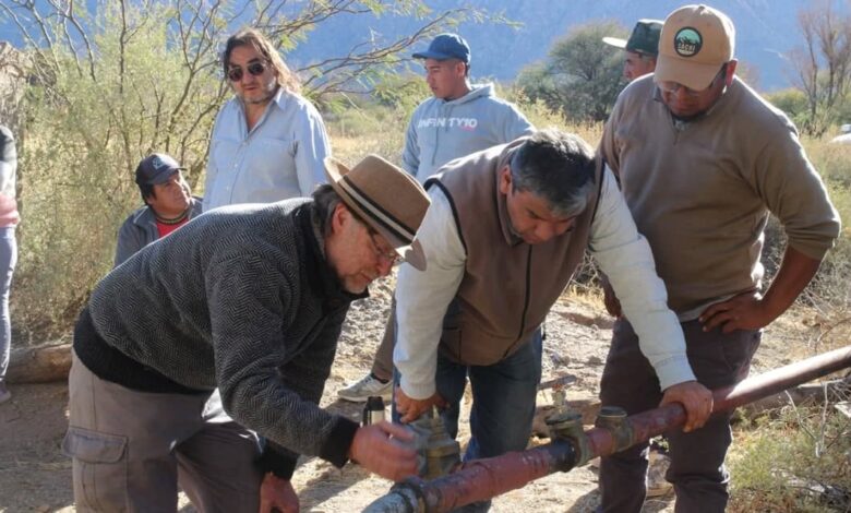 Se realizaron tareas de mantenimiento, se evaluó la capacidad de extracción y se ajustaron aspectos vinculados al sistema de bombeo. Foto: RR SS