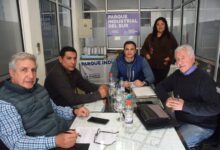 El encuentro entre la Municipalidad y el área de Parques Industriales.