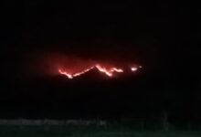 En redes sociales circularon imágenes que muestran la magnitud del incendio. Foto: RR SS