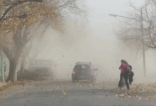 Alerta amarilla por fuertes vientos en Salta.