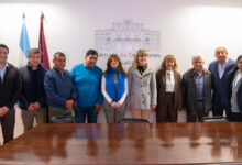 Autoridades de la UNSa y Senadores.