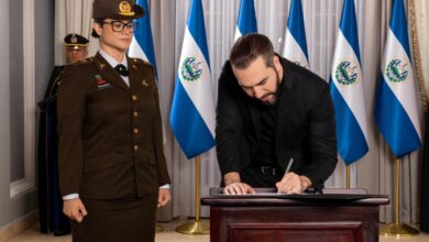 Karla Trigueros, militar asumió como Ministra de Educación en El Salvador
