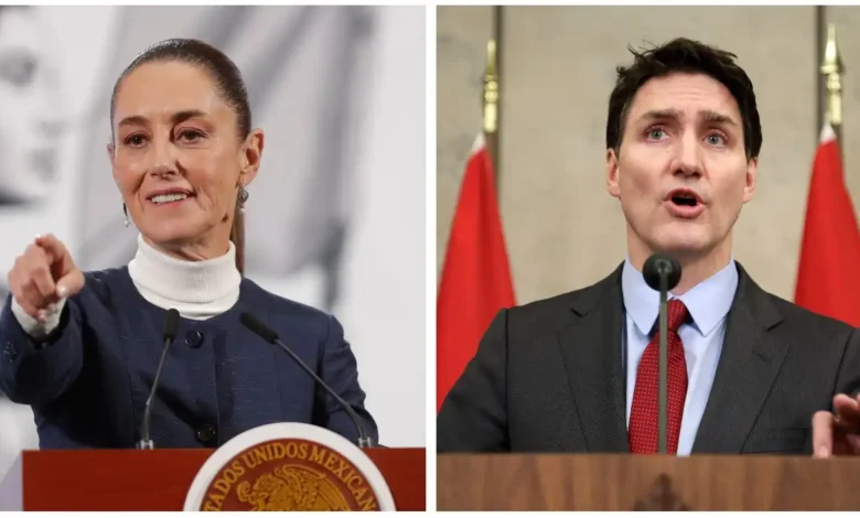 México y Canadá estrechan alianzas frente a la ofensiva arancelaria de Trump