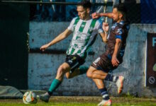 Piersigilli y Sanabria en plena disputa Foto: @cjaoficial