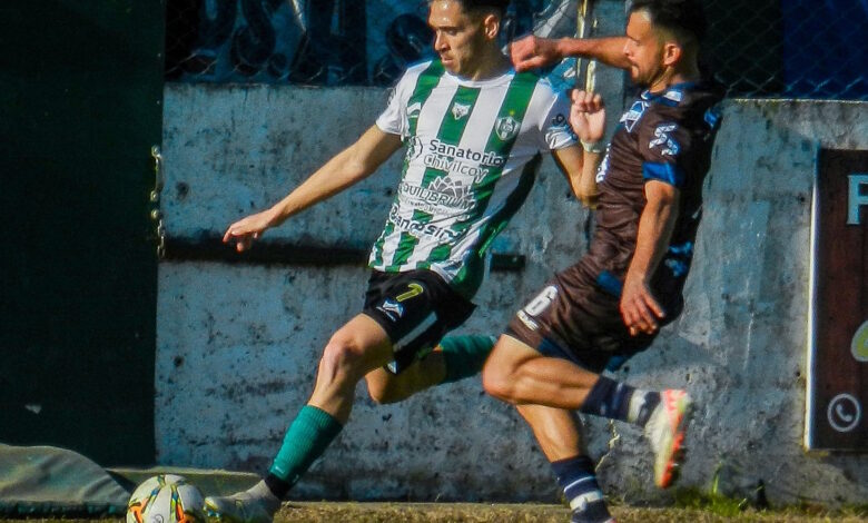 Piersigilli y Sanabria en plena disputa Foto: @cjaoficial
