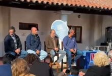 El intendente Enrique Borelli respaldó al nuevo director del INTA Cerrillos, Álvaro Paenza, en un encuentro con autoridades provinciales y del organismo. Foto: RR SS