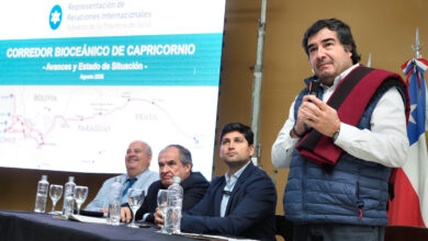 Martín de los Ríos, Julio San Millán y el intendente Baltasar Lara Gros encabezaron un encuentro clave en Orán sobre el Corredor Bioceánico de Capricornio. Foto: RR SS