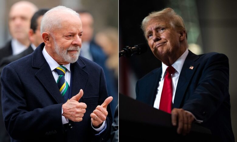 Trump ofrece diálogo a Lula tras arancel del 50% a Brasil