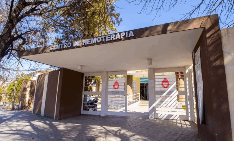 El Centro de Hemoterapia de Salta. Foto: RR SS
