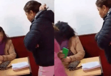 Capturas de pantalla del momento de la agresión.