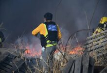 Lucha contra los incendios.