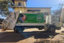 Recolector de residuos en San José de Metán