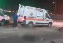 Imagen del accidente.
