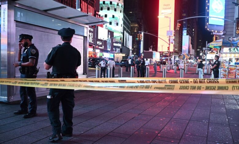 Un adolescente protagonizó un tiroteo en el Times Square.