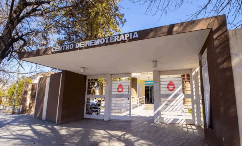 El Centro de Hemoterapia de Salta. Foto: RR SS