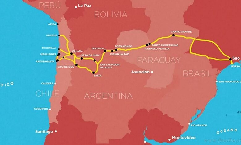 Corredor bioceánico.