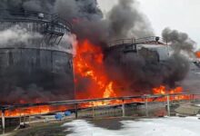 Drones ucranianos atacaron refinería clave de Rusia cortandole los suministros