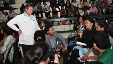 Sáenz y Biella en la capacitación de RCP y primeros auxilios