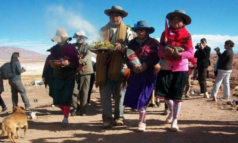 Pachamama en Tolar Grande.