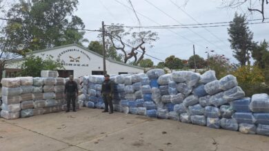 Secuestro de drogas en el Rio Bermejo