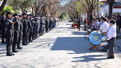 Acto por los 49 años del Distrito de Prevención N°3, San José de Metán.