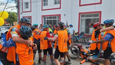 Bici peregrinos de Córdoba y Tucumán en Metán.