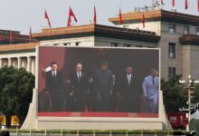 Xi Jinping, durante el desfile chino, advirtió que el occidente debe elegir entre la paz o la guerra