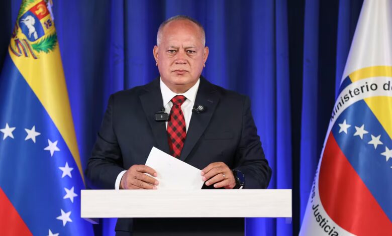 Diosdado Cabello aseguró que Venezuela está lista para enfrentar una guerra prolongada con EE.UU.