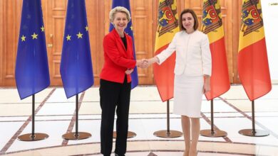 Maia Sandu afirmó que Rusia está librando una “guerra híbrida” sin precedentes contra Moldavia