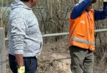 Primera etapa de limpieza en Las Lomitas