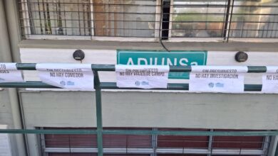Intervención de los estudiantes en el Rectorado de la UNSa.
