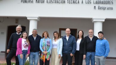 Flavia Royón en el INTA.