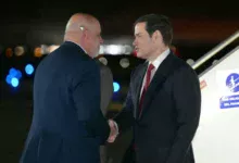 Rubio llega a Quito para intensificar colaboración con Noboa contra el crimen