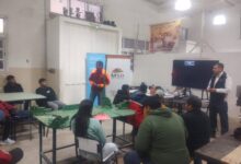 Capacitación en tornería, Campo Quijano.