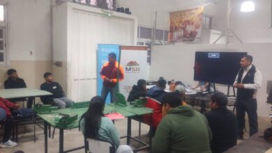 Capacitación en tornería, Campo Quijano.