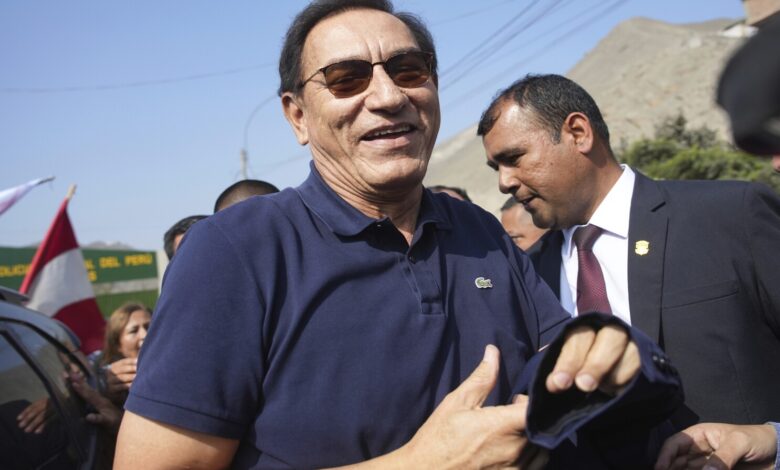 La justicia revocó prisión preventiva al expresidente de Perú tras 22 días recluido
