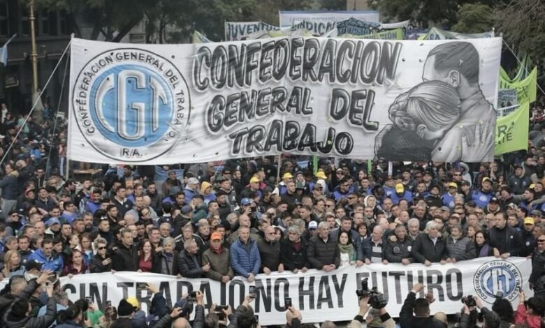 La CGT se suma a la marcha del miércoles contra los vetos presidenciales