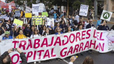 Trabajadores del Garrahan inician paro tras veto presidencial a la emergencia pediátrica