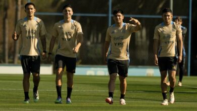 Los juveniles argentinos se entrenan en Ezeiza en busca de la 7ma estrella.