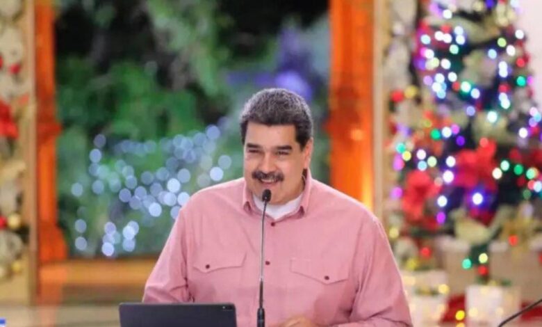 En medio de tensiones con E.E.U.U, Maduro anunció el anticipo de la Navidad en Venezuela