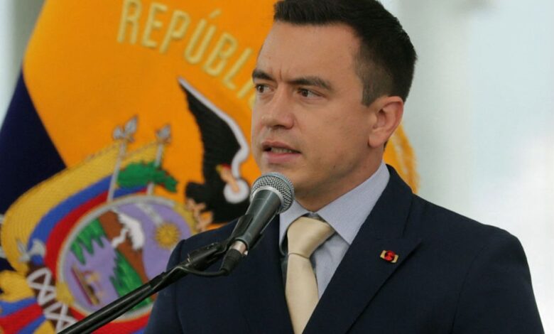 Noboa someterá al escrutinio popular la convocatoria de una Asamblea Constituyente