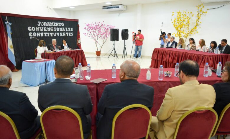 La jura de los Convencionales.