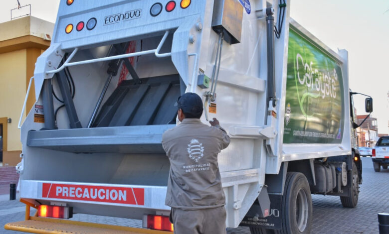 Recolección de residuos Cafayate.