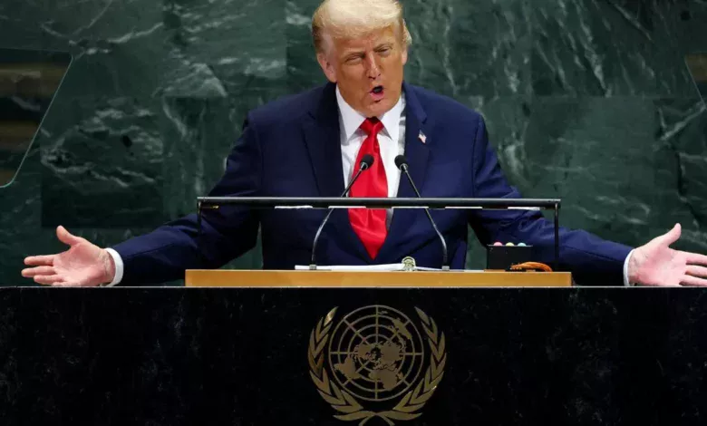 Trump denunció sabotaje en la ONU y calificó el episodio como “muy siniestro”
