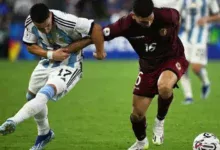 Con un gol de Celso, Argentina venció 1-0 a Venezuela