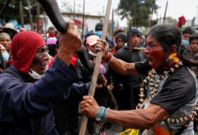 Ecuador suspende diálogo con movimientos indígenas por incumplimientos y bloqueos
