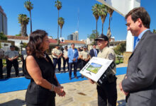 Entrega de insumos tecnológicos a la Policía.